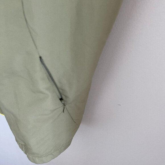 ADIDAS Men Women Outdoor Golf Hoody Vest Front and Back Pockets Green Sz L - Picture 6 of 8